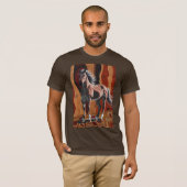 Australian Wild Brumby T-shirt (Voorkant volledig)