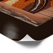 Australian Wild Lizard Wildlife Scene Perfect Poster (Hoek)