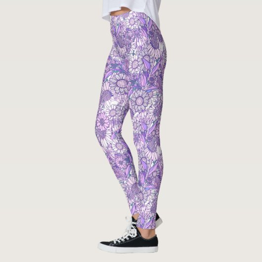 Australian Wildflower Garden Leggings (Links)