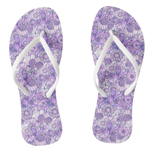 Australian Wildflower Garden Teenslippers (Voetbed)