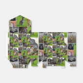 Australian Wildlife Afbeelding Collage Bedankdoosjes (Uitgevouwen)