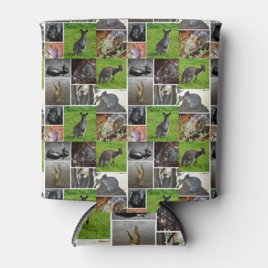 Australian Wildlife Afbeelding Collage Blikjeskoeler (Voorkant)