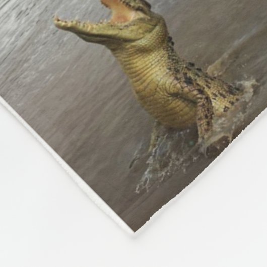 Australian Wildlife Collage Fleece Deken (Hoek)