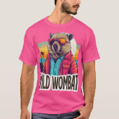 Australian Wombat Funny Marsupial Wombats T-shirt (Voorkant)