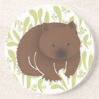 Australian Wombat Zandsteen Onderzetter