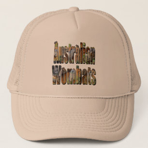 Australian Wombats Logo with Wombats Trucker Pet
