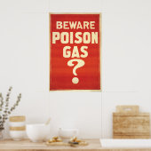 Australian WWI Propaganda Poster  Beware Poison (Keuken)