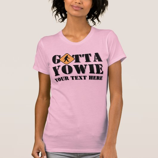 Australian Yowie bigfoot T-shirt (Voorkant)