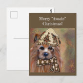 AUSTRALIANSE TERRIËR BRIEFKAART (Voorkant / Achterkant)