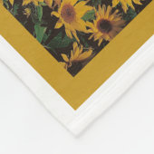 AustralianShepherd Dog Sunflower Je bent mijn zonn Fleece Deken (Hoek)