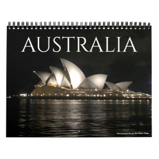 Australië 2025 (met locaties) kalender
