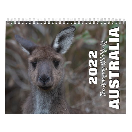 Australië 2025 Wildlife Animal Photo Kalender (Hoes)