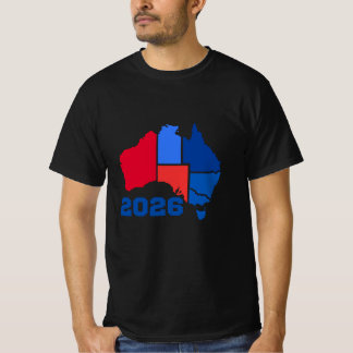 Australië 2026 Voetbalfan Gepersonaliseerd Shirt
