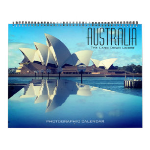 Australië 2027 (met locaties) groot kalender