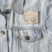 Australië 3 vierkante button 5,1 cm (In situ)