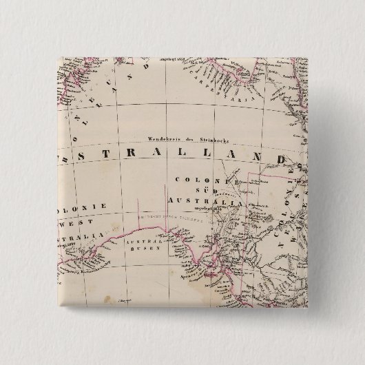 Australië 3 vierkante button 5,1 cm (Voorkant)