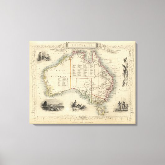 Australië 5 canvas afdruk (Voorkant)