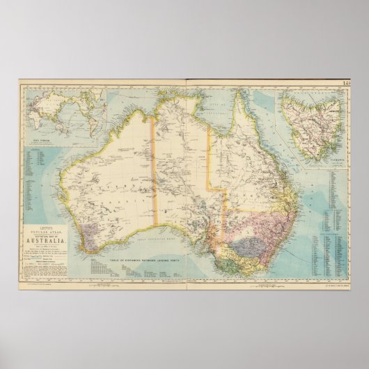 Australië 8 poster (Voorkant)