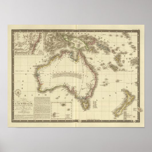 Australië 8 poster (Voorkant)