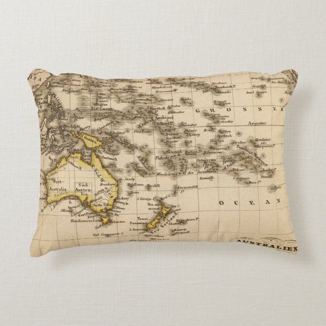 Australië 9 decoratief kussen (Voorkant)