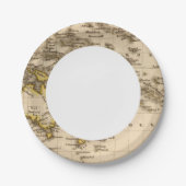 Australië 9 papieren bordje (Voorkant)