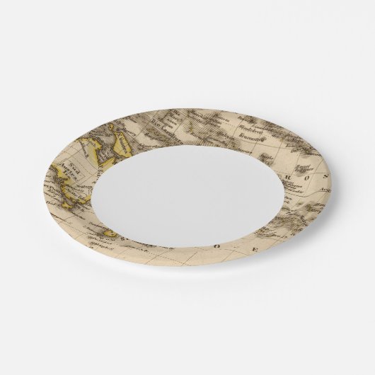 Australië 9 papieren bordje (Gekanteld)