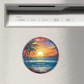 Australië Aangepaste Strandvakantie Magneet (Insitu (Vaatwasser))