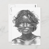 Australië Aboriginal Briefkaart (Voorkant / Achterkant)