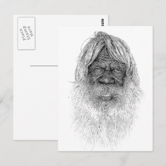 Australië Aboriginal Briefkaart (Voorkant / Achterkant)