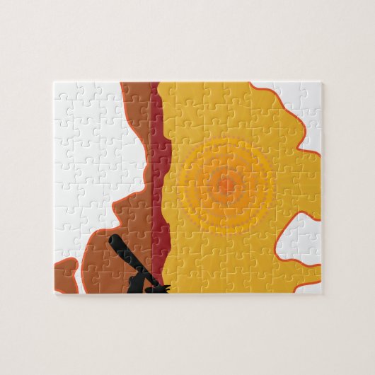 Australië Aboriginal Legpuzzel (Horizontaal)