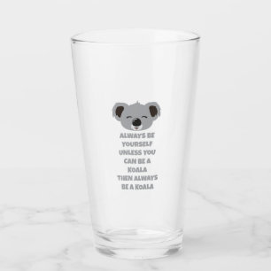 Australië Altijd jezelf Koala-Beer zijn Glas