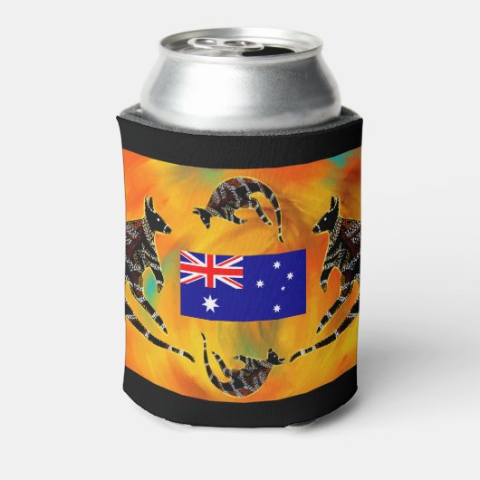 AUSTRALIË ART BLIKJESKOELER (Blikje Achterkant)
