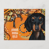 AUSTRALIË ART BRIEFKAART (Voorkant)