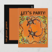 AUSTRALIË ART BRIEFKAART (Voorkant / Achterkant)