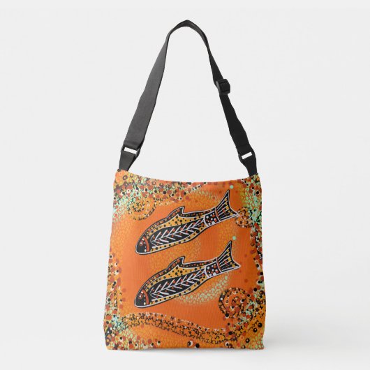 AUSTRALIË ART CROSSBODY TAS (Voorkant)