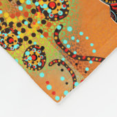 AUSTRALIË ART FLEECE DEKEN (Hoek)