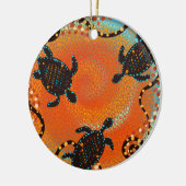 AUSTRALIË ART KERAMISCH ORNAMENT (Links)