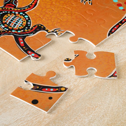 AUSTRALIË ART LEGPUZZEL (Zijkant)