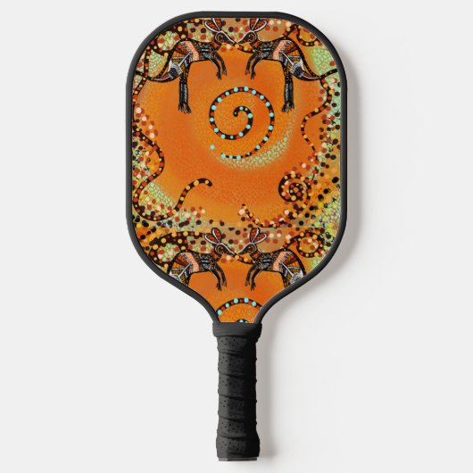 AUSTRALIË ART PICKLEBALL PADDLE (Voorkant)