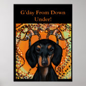 AUSTRALIË ART POSTER (Voorkant)