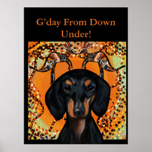 AUSTRALIË ART POSTER