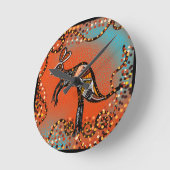 AUSTRALIË ART RONDE KLOK (Hoek)