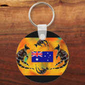 AUSTRALIË ART SLEUTELHANGER (Voorkant)