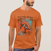 AUSTRALIË ART T-SHIRT (Voorkant)