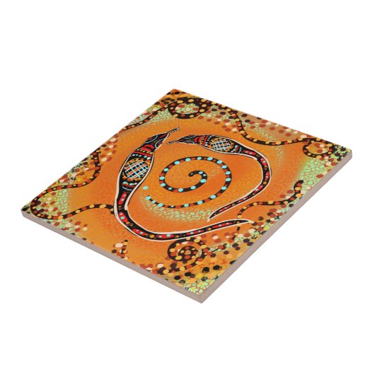 AUSTRALIË ART TEGELTJE (Zijkant)