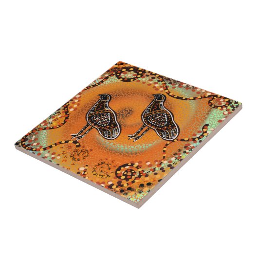 AUSTRALIË ART TEGELTJE (Zijkant)