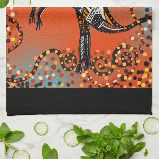 AUSTRALIË ART THEEDOEK (Gevouwen)