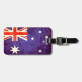 Australië Aussie flag bagagelabel (Voorkant horizontaal)