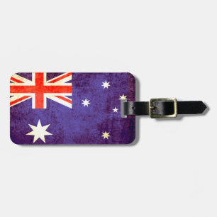 Australië Aussie flag bagagelabel
