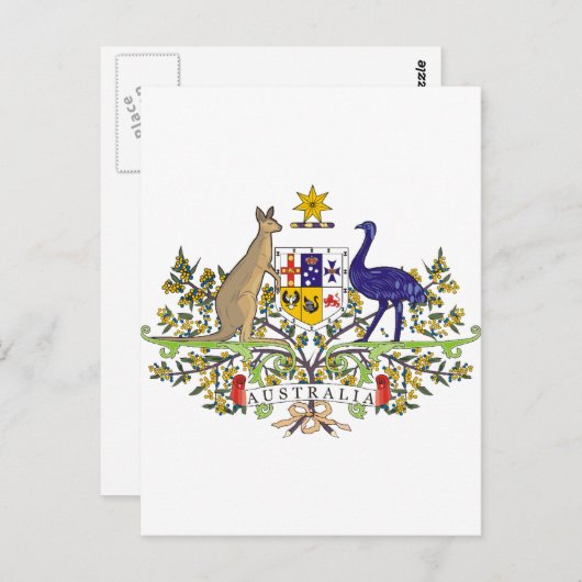 Australië, Australië Briefkaart (Voorkant / Achterkant)